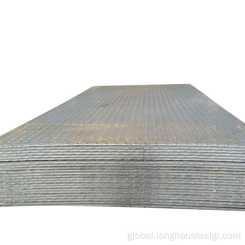 Q235/ Q345/Ss400/S275JR Carbon Steel Plate Carbon Steel Checkered plate Manufactory